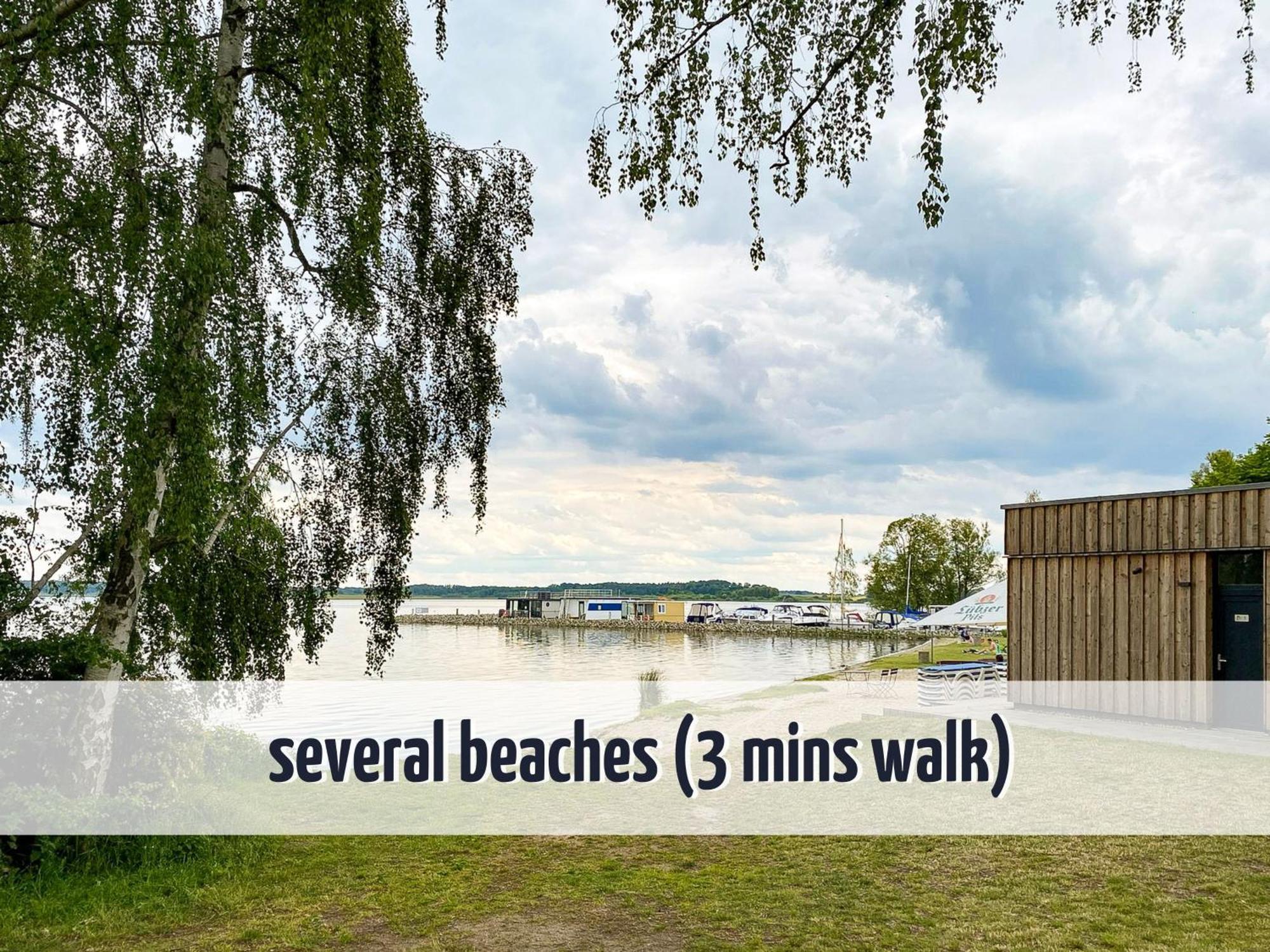 Ferienhaus Wiesengefluester W10 - Mit Sauna, Kamin Und Garten Рёбель Экстерьер фото